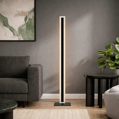 SERANO II LED Floor Lamp - Silver