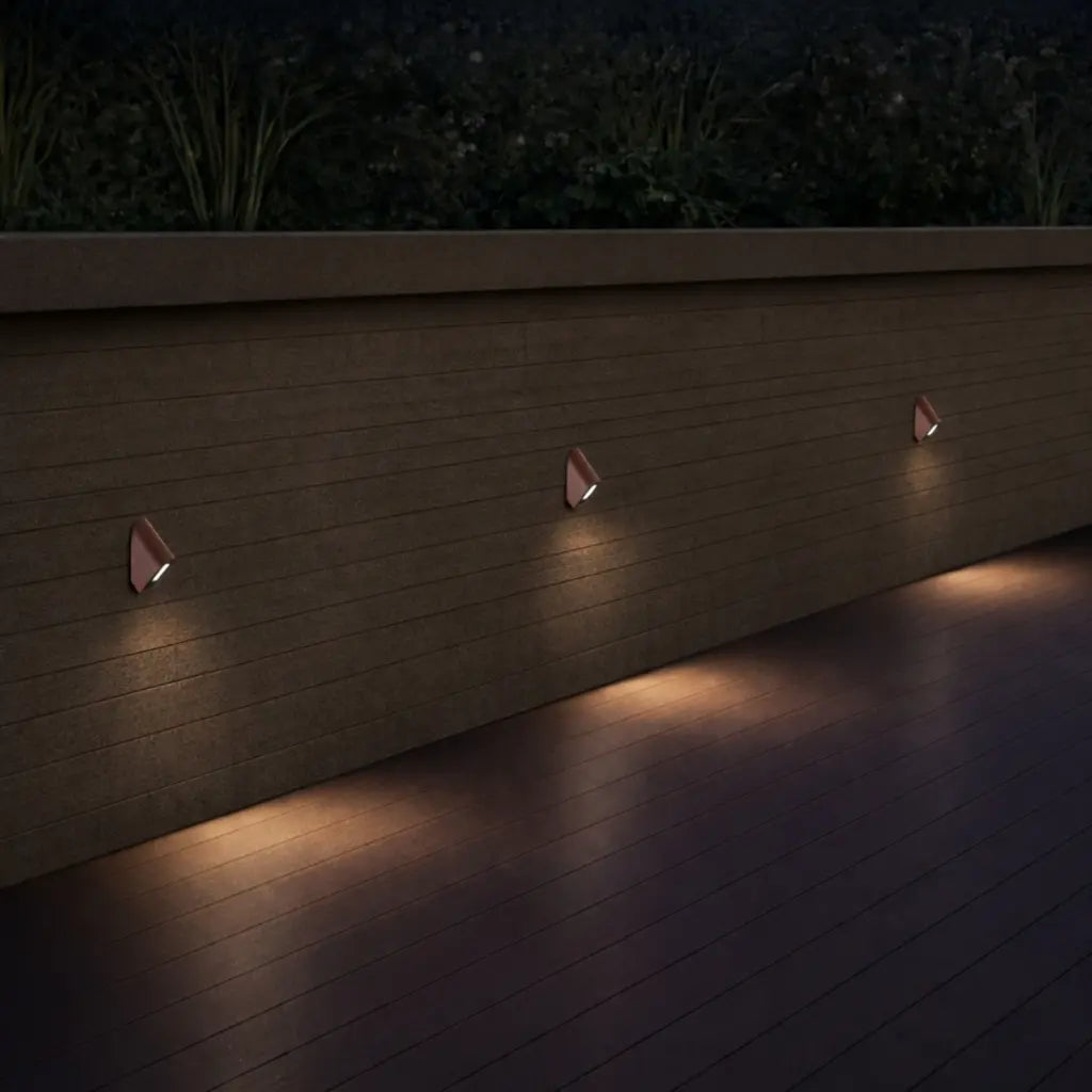 ELGIN 24V Exterior Step Wall Light - Corten