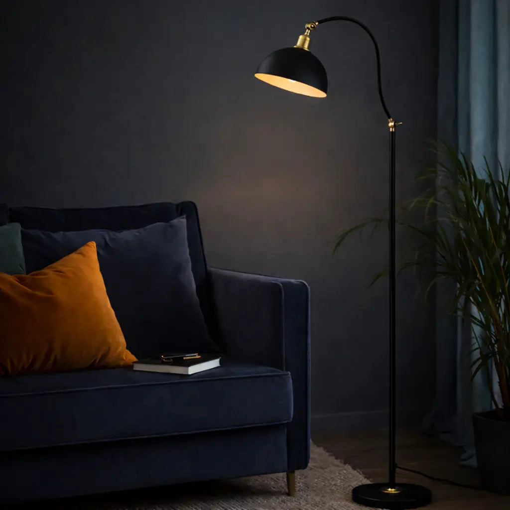 BREVIK Floor Lamp - Black