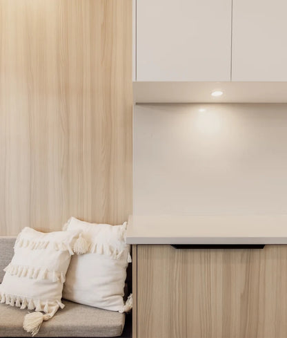 Surface Mounted or Recessed Option Cabinet Underbench LED Tri-CCT Utility Light - White