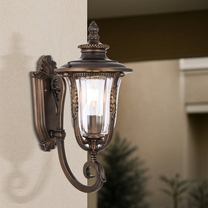 RAMIRO 20CM Exterior Wall Light Small - Bronze