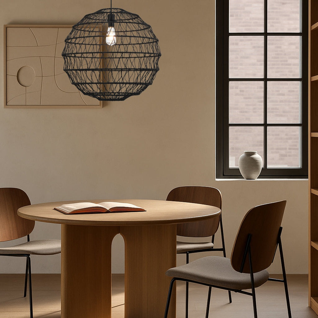 IVALO 60CM Pendant Light Large - Black
