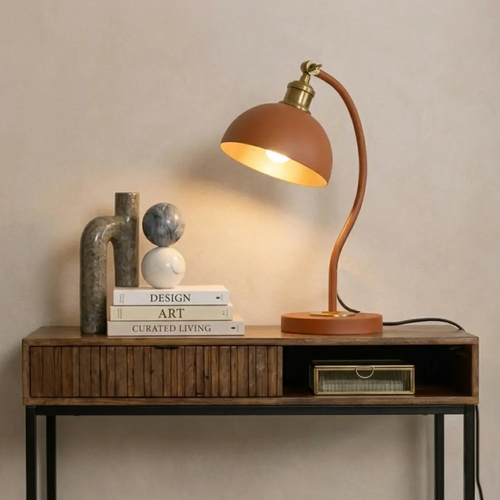 BREVIK Table Lamp - Orange
