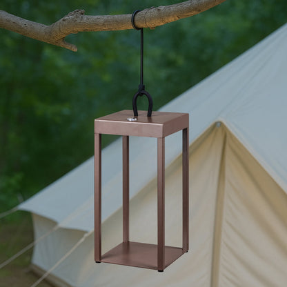 SOTRA LED Rechargeable Table Lamp - Brown