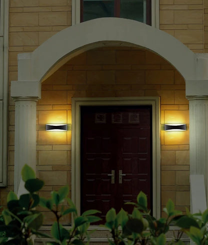 APIS: LED Exterior Surface Mounted Up/Down Wall Lights IP65