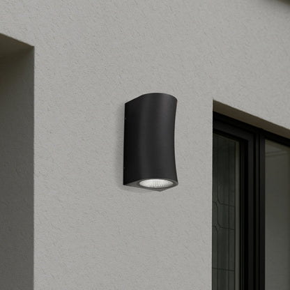 VITA UP-DOWN Exterior LED Wall Light - Black