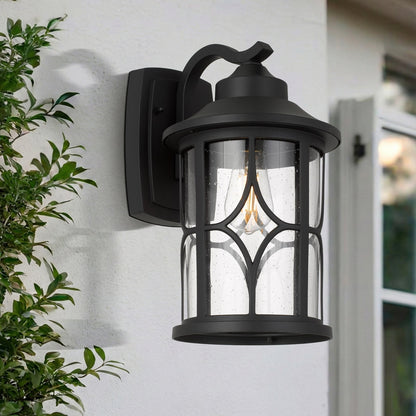 LENORE Exterior LED Wall Light Large-Black