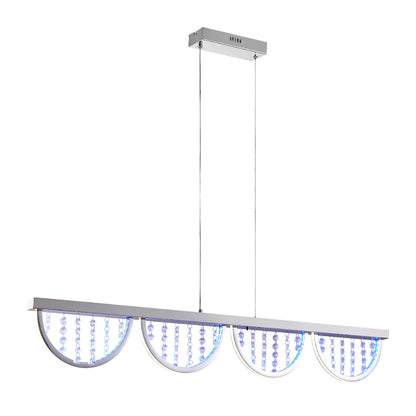 LUXIA 120CM Pendant Light - Chrome