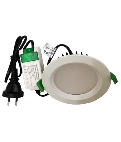 GALTRI: LED Dimmable Tri-CCT Fixed White Recessed Downlights - 12W