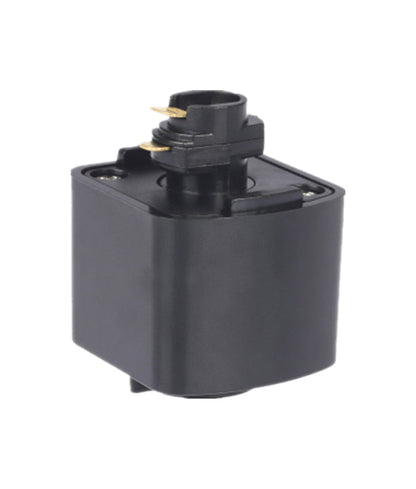 3 Wire 1 Circuit Universal Track Pendant Light Adaptor - Square Pendant Adaptor Hold Weight 5 Kg Max BLACK