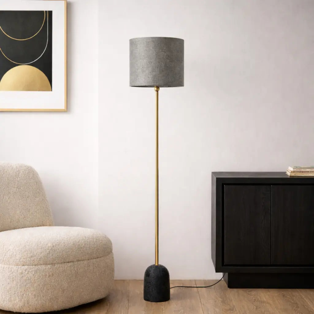 LIVIA Floor Lamp - Black