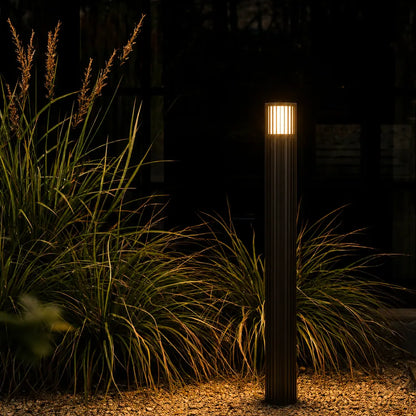 CASHEL Exterior Bollard Light - Black