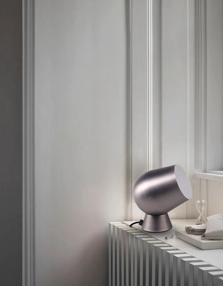 FOKUS: Touch On / Off Iron Table Lamps - Pewter