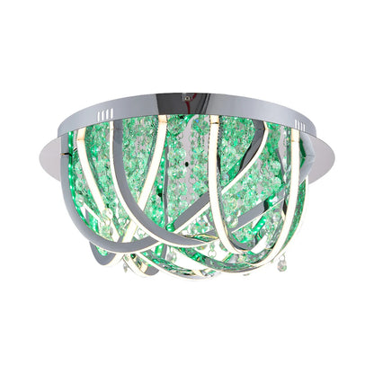 LUXIA 45CM Pendant Light Round - Chrome