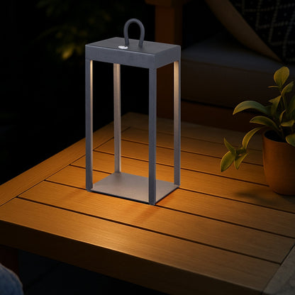 SOTRA LED Rechargeable Table Lamp - Black