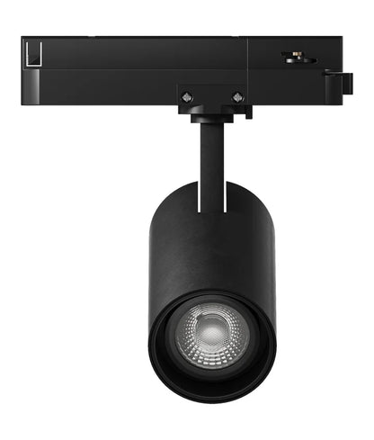 3 Wire 1 Circuit LED Tri-CCT Dimmable Track Head Fitting - Black