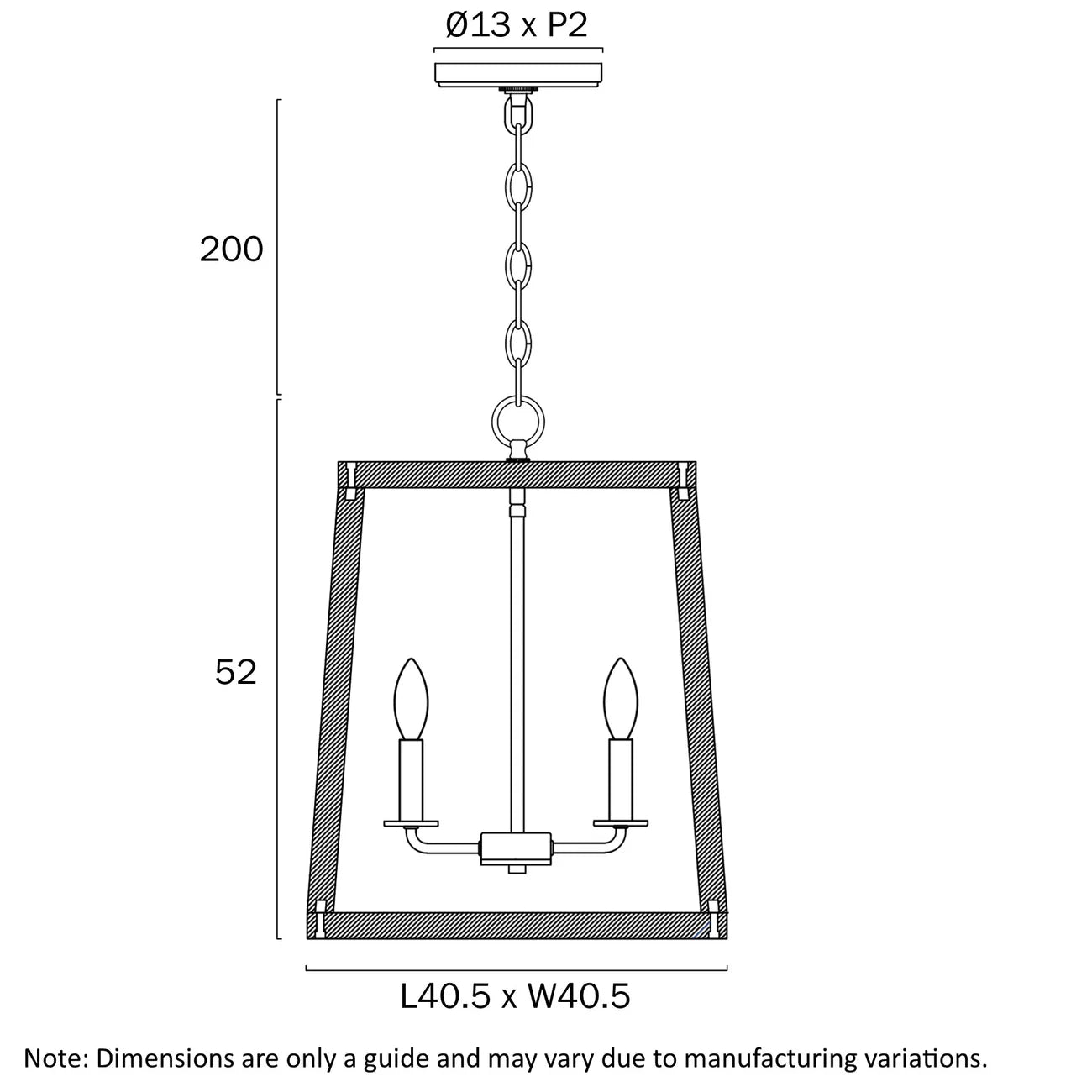 DALTON 4 Pendant Light