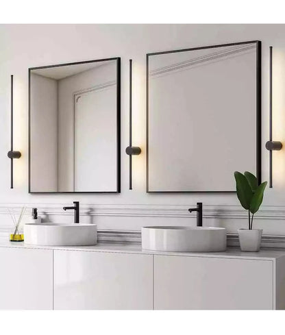 SABER: Interior Linear LED Dual-CCT Wall Light - Black
