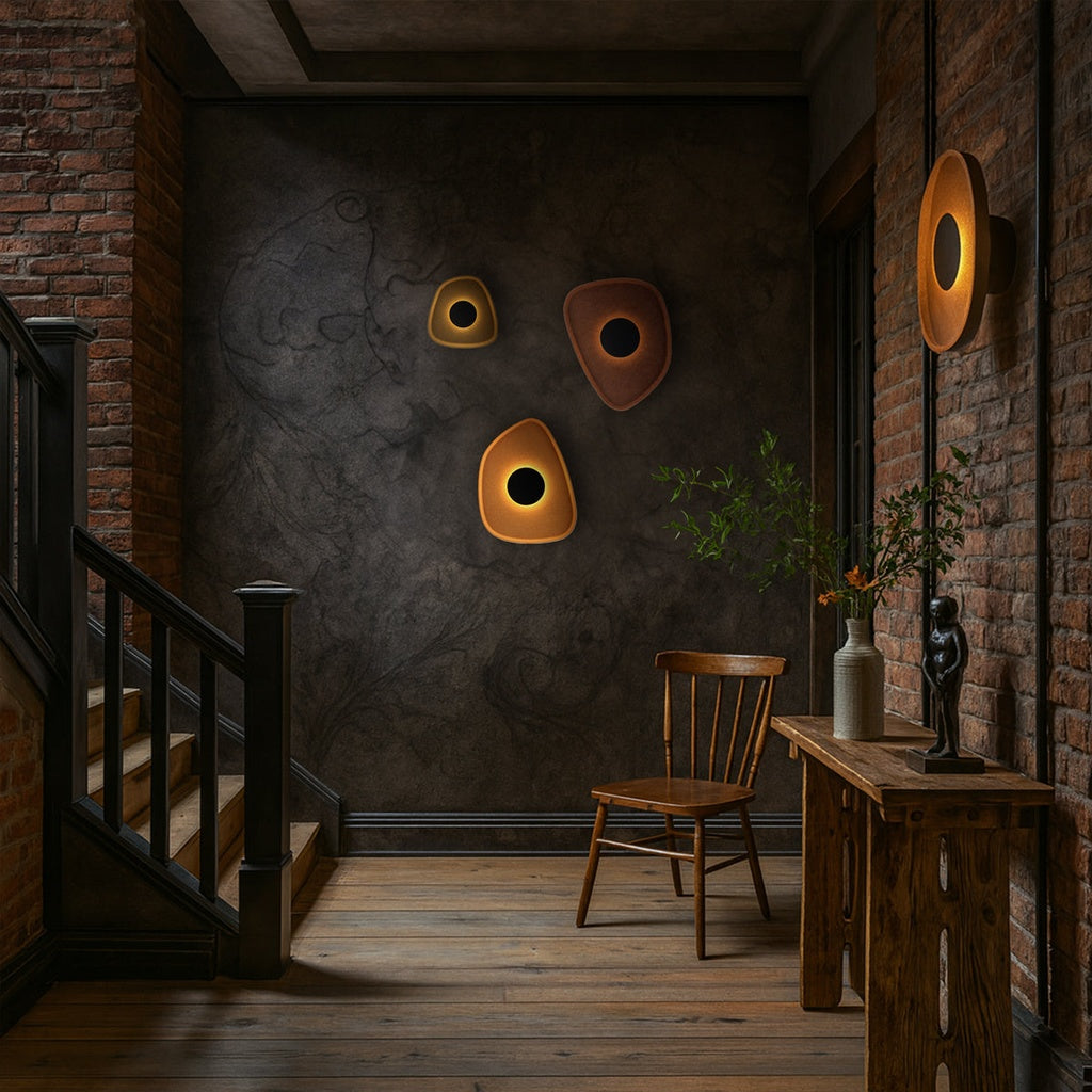 MORO LED Wall Light - Brown/Black