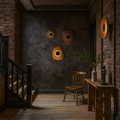 MORO LED Wall Light - Brown/Black