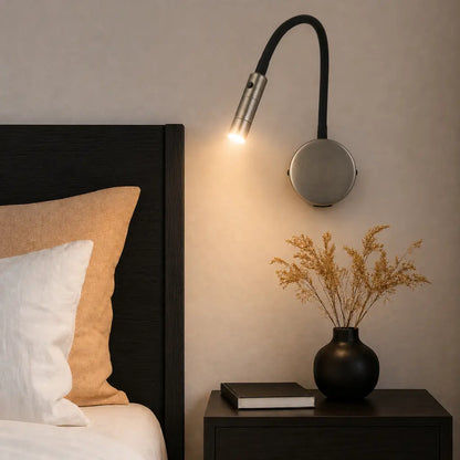 SOLIO LED Wall Light - Nickel