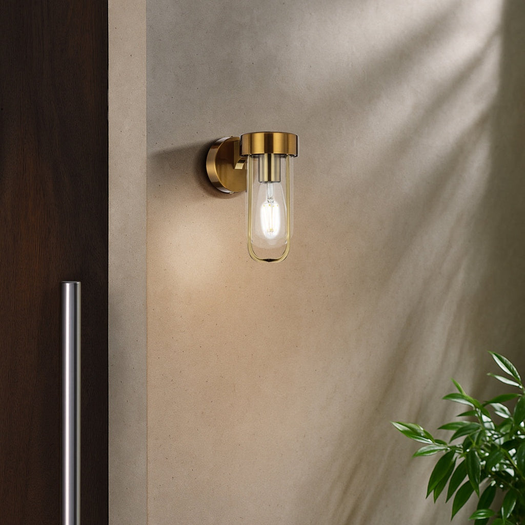 FONSECA Exterior Wall Light - Antique Gold