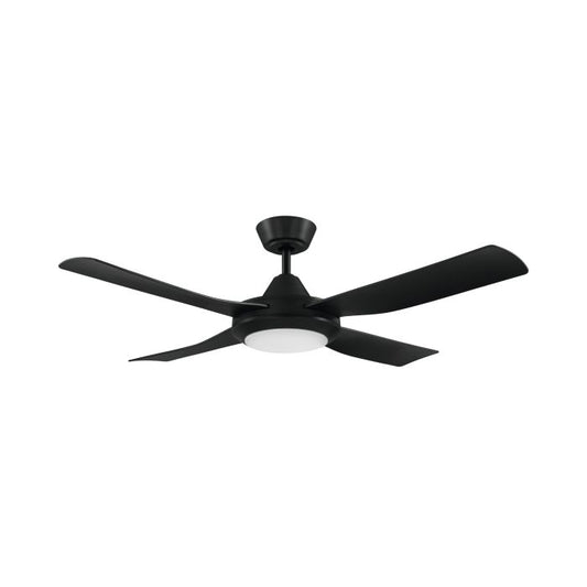 Eglo 48" Bondi AC Ceiling Fan With LED Light-Black