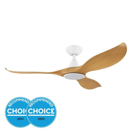 Eglo 52" Noosa DC Ceiling Fan Bamboo
