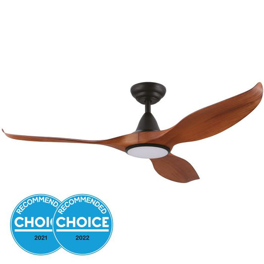 Eglo 52" Noosa DC Ceiling Fan Teak