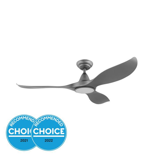 52" Noosa DC Ceiling Fan With Light-Titanium