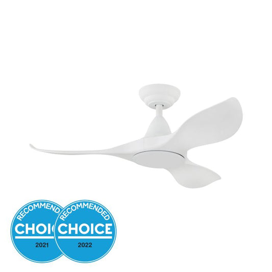 Eglo 40" Noosa DC Ceiling Fan- White Matt
