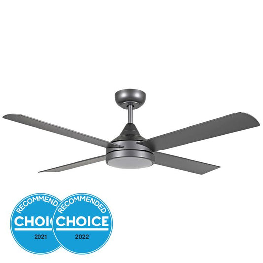 48" Stradbroke DC Ceiling Fan With CCT LED Light-Titanium