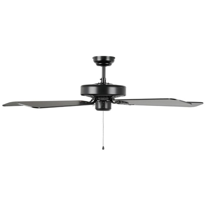 52" Waikiki AC Ceiling Fan- Black Matt