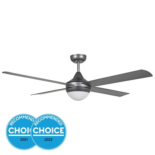 52" Stradbroke DC Ceiling Fan With Light- Titanium