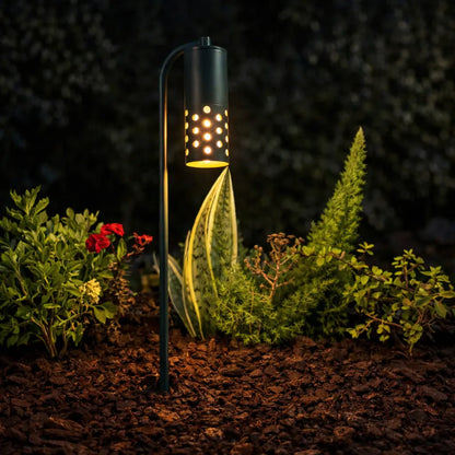 MANUS 24V MR16 Exterior LED Post Spike Light - Green