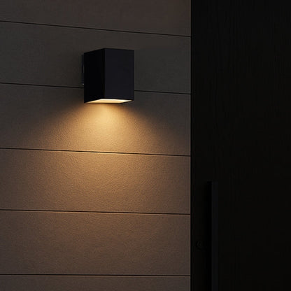 LORSA Single Exterior LED Wall Light - Black