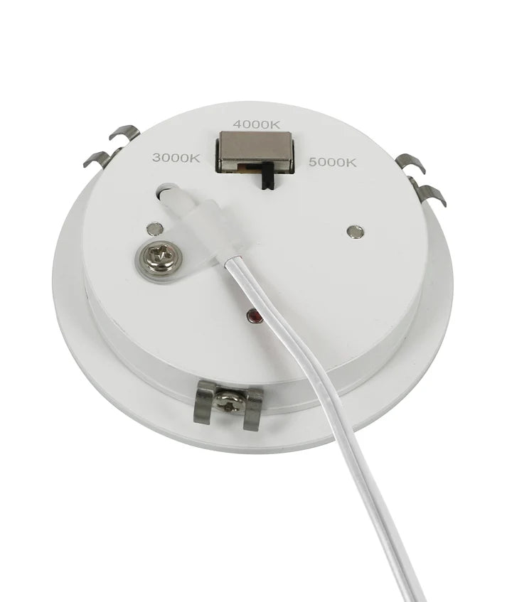 Surface Mounted or Recessed Option Cabinet Underbench LED Tri-CCT Utility Light - White