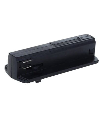 3 Wire 1 Circuit Universal Track Pendant Light Adaptor - Rectangular Pendant Adaptor Hold Weight 5 Kg Max BLACK