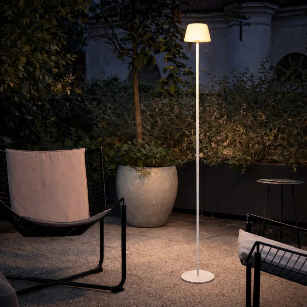 BRIANA Floor Lamp - White