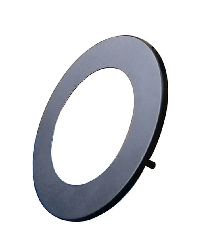 NOVADLUX02: LED Dimmable Tri-CCT with Changeable Clip Faceplate Recessed Downlights - Matte Black