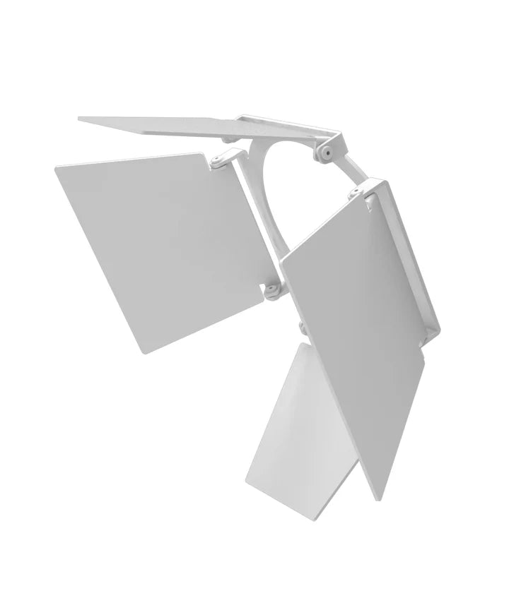 ZONE: Track Head Standard & Optional Accessories - Barn Door (White)