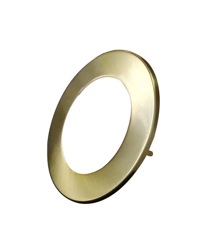 NOVADLUX02: LED Dimmable Tri-CCT with Changeable Clip Faceplate Recessed Downlights - Antique Brass