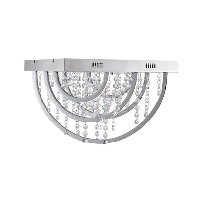 LUXIA 45CM Pendant Light Square - Chrome