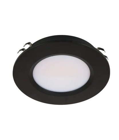 Surface Mounted or Recessed Option Cabinet Underbench LED Tri-CCT Utility Light - Black