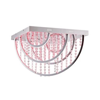 LUXIA 55CM Pendant Light Square - Chrome