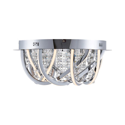 LUXIA 45CM Pendant Light Round - Chrome