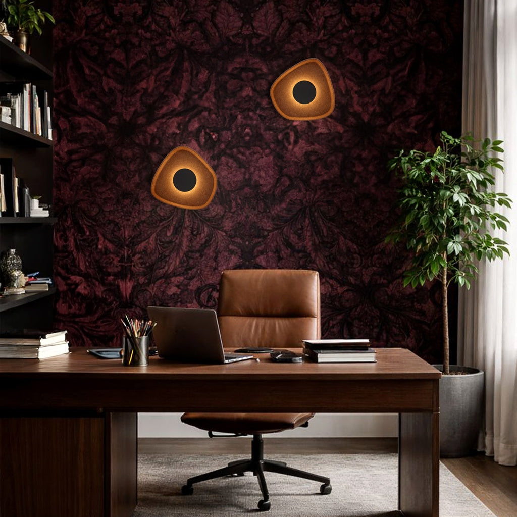 MORO LED Wall Light - Brown/Black