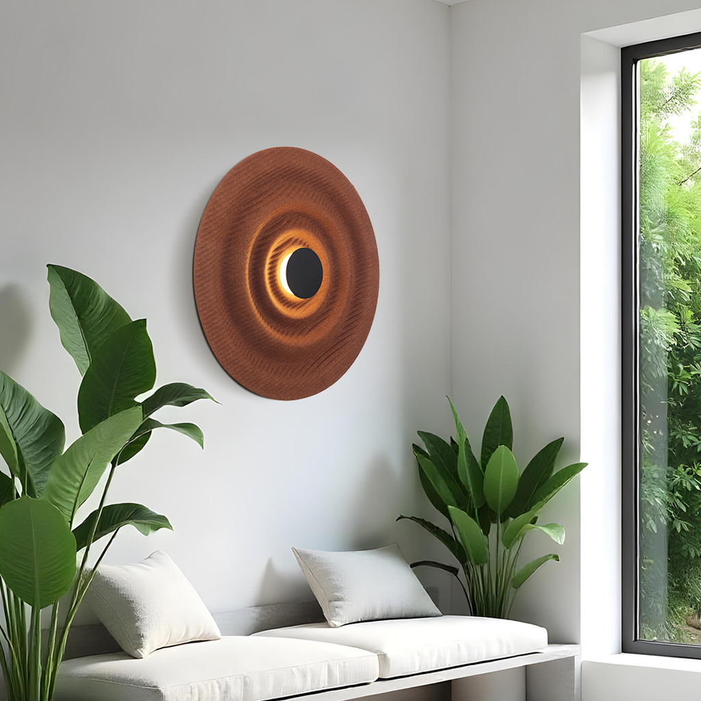 NIRO LED Wall Light - Brown/Black