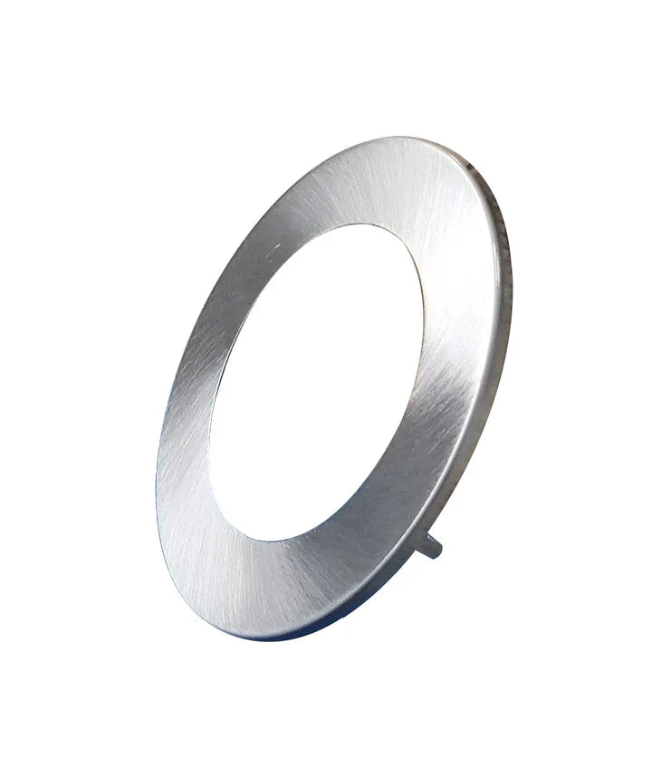 NOVADLUX02: LED Dimmable Tri-CCT with Changeable Clip Faceplate Recessed Downlights - Satin Chrome