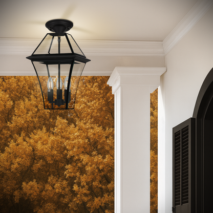 RYE 27CM Pendant Light Solid Brass Large - Black